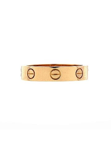 Cartier Love Wedding Band 1 Diamond Ring 18K Yellow Gold with Diamond (view 2)