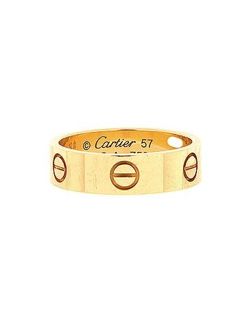 Cartier Love Band Ring 18K Yellow Gold (view 1)
