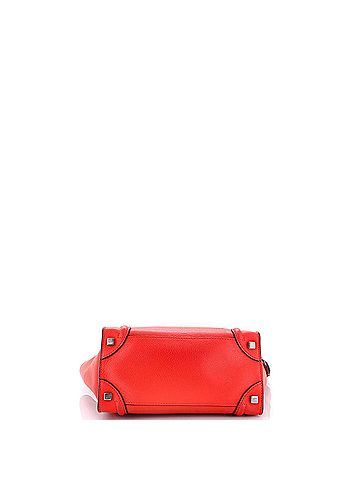 Céline Luggage Bag Smooth Leather Micro (view 2)