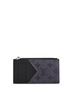 Louis Vuitton Black Coin Card Holder Reverse Monogram Eclipse Canvas One size - photo 1