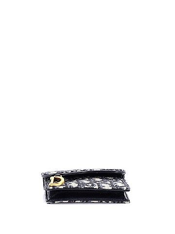 Christian Dior Saddle Card Case Oblique Canvas (view 2)