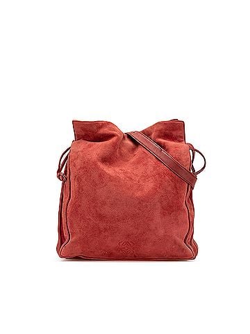 Loewe Suede Drawstring Flamenco Crossbody (view 1)