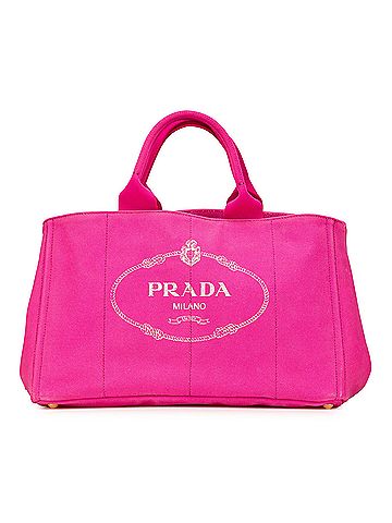 Prada Large Canvas Canapa Logo Satchel (view 1)