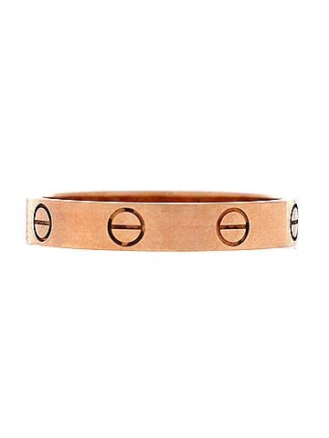 Cartier Love Wedding Band Ring 18K Rose Gold (view 1)