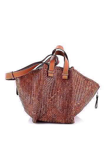 Loewe Hammock Bag Woven Leather Small (view 1)