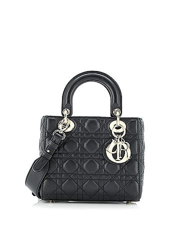 Christian Dior My ABCDior Lady Dior Bag Cannage Quilt Lambskin (view 1)