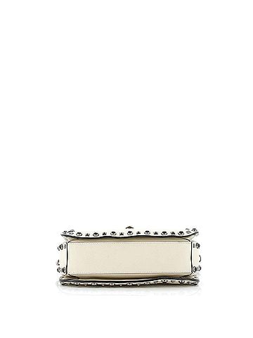 Valentino Garavani Rolling Rockstud Crossbody Bag Leather with Cabochons Medium (view 2)