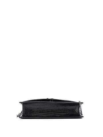 Christian Louboutin Loubi54 Chain Clutch Lizard Embossed Leather (view 2)