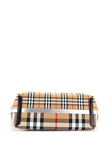 Burberry Reversible Giant Tote Vintage Check Canvas Large (view 2)