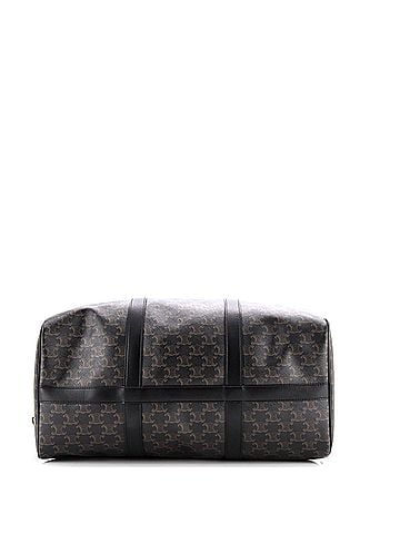 Céline Travel Duffle Bag Triomphe Coated Canvas Medium (view 2)