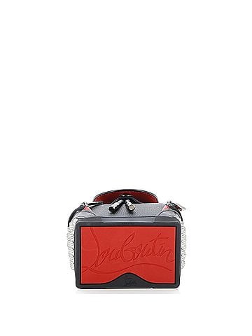 Christian Louboutin Explorafunk Keyring Crossbody Bag Spiked Leather (view 2)