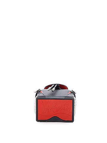 Christian Louboutin Explorafunk Keyring Crossbody Bag Spiked Leather (view 2)