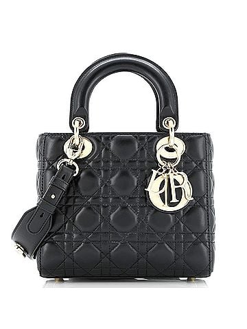 Christian Dior My ABCDior Lady Dior Bag Cannage Quilt Lambskin (view 1)