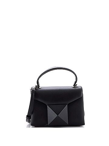 Valentino Garavani One Stud Top Handle Flap Bag Leather Mini (view 1)
