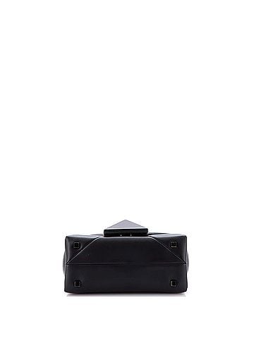 Valentino Garavani One Stud Top Handle Flap Bag Leather Mini (view 2)