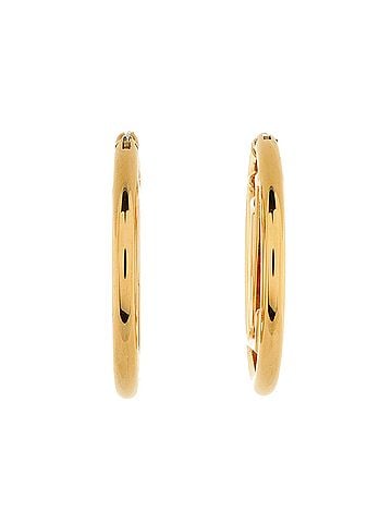 Louis Vuitton Louise Hoop Earrings Metal GM (view 2)