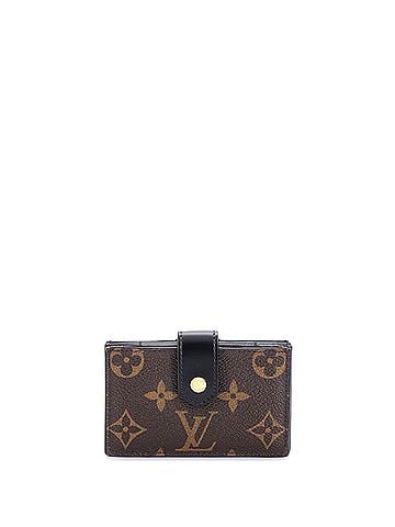 Louis Vuitton Gusseted Card Holder Monogram Canvas (view 1)