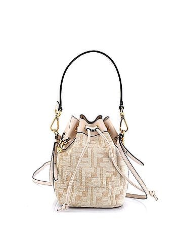 Fendi Mon Tresor Bucket Bag Zucca Tapestry Mini (view 1)