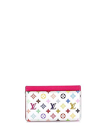 Louis Vuitton x Takashi Murakami Card Holder Monogram Multicolor with Leather (view 1)