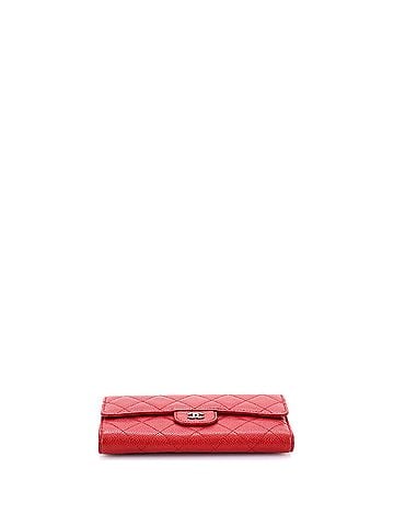 Chanel L-Flap Wallet Quilted Caviar Long (view 2)