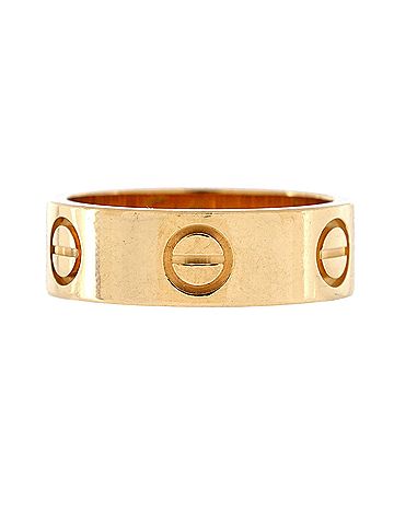 Cartier Love Band Ring 18K Yellow Gold (view 1)