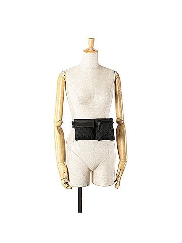 Gucci GG Canvas Double Pocket Belt Bag (view 2)