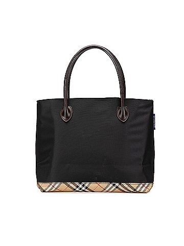 Burberry Nova Check Trimmed Nylon Tote (view 1)