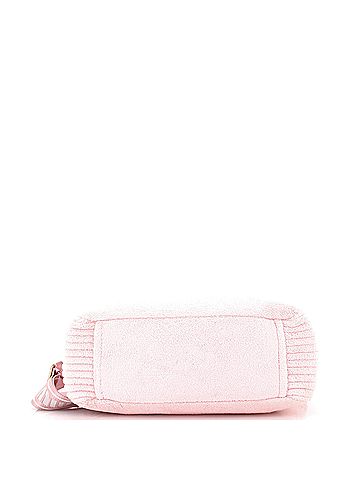 Miu Miu Logo Convertible Tote Terry Cloth Large (view 2)