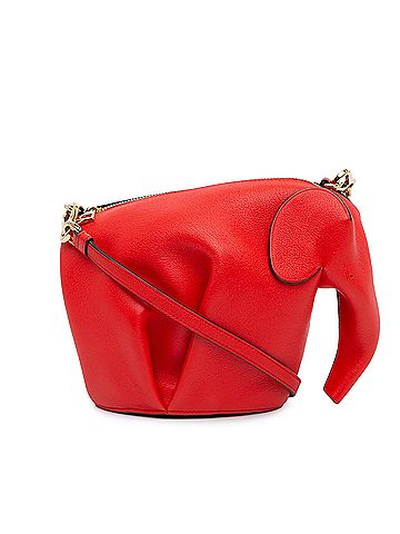 Loewe Mini Leather Elephant Crossbody (view 1)