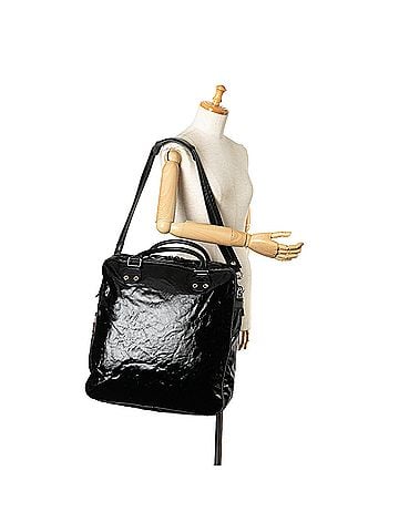 Gucci Web Coated Canvas Satchel (view 2)