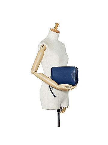 Prada Vitello Daino Clutch Bag (view 2)
