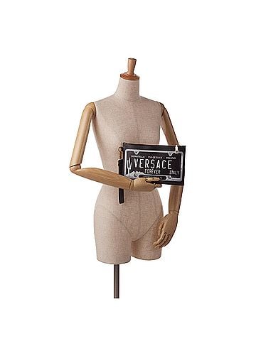 Versace License Plate Clutch (view 2)