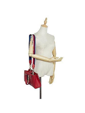 Gucci Sylvie Web Top Handle Satchel (view 2)