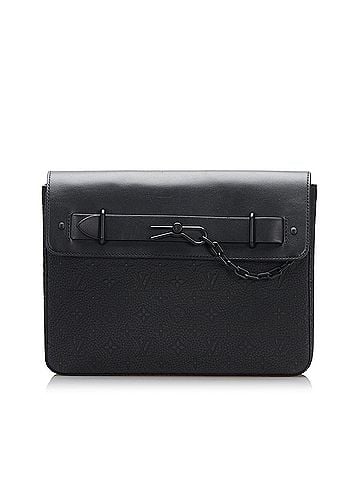 Louis Vuitton Monogram Taurillon Pochette Steamer (view 1)