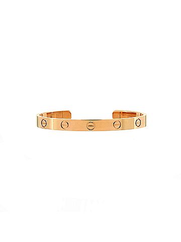 Cartier Love Cuff Bracelet 18K Rose Gold (view 1)