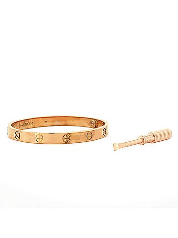 Cartier Love Bracelet 18K Rose Gold (view 2)