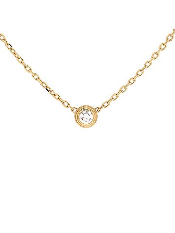 Cartier Cartier D'Amour Pendant Necklace 18K Yellow Gold and Diamond XS (view 1)