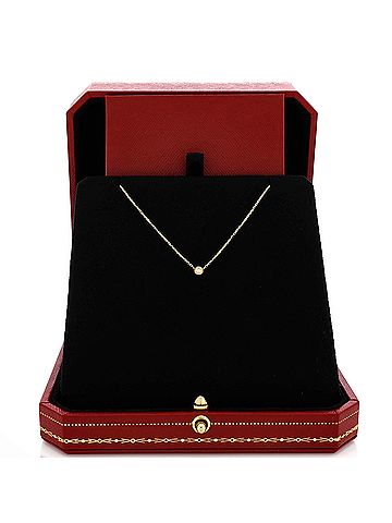 Cartier Cartier D'Amour Pendant Necklace 18K Yellow Gold and Diamond XS (view 2)