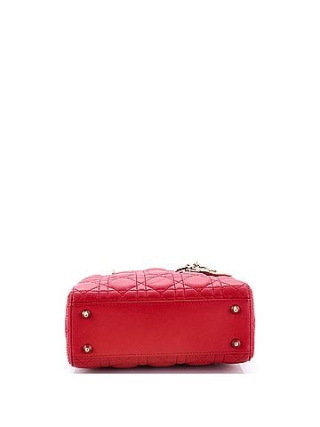 Christian Dior My ABCDior Lady Dior Bag Cannage Quilt Lambskin (view 2)