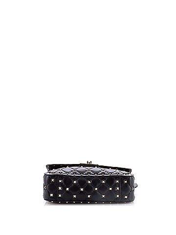 Valentino Garavani Rockstud Spike Flap Bag Quilted Leather Small (view 2)