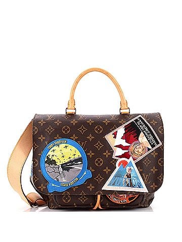 Louis Vuitton Cindy Sherman Camera Messenger Bag Patch Embellished Monogram Canvas (view 1)