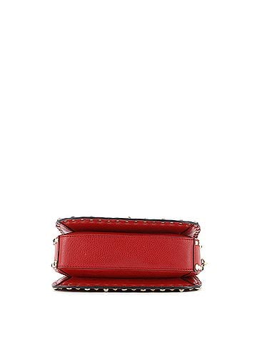 Valentino Garavani Rolling Rockstud Crossbody Bag Leather with Cabochons Medium (view 2)