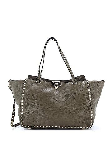 Valentino Garavani Rockstud Tote Pebbled Leather Medium (view 1)