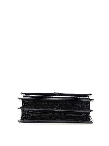 Saint Laurent Sunset Crossbody Bag Crocodile Embossed Leather Medium (view 2)
