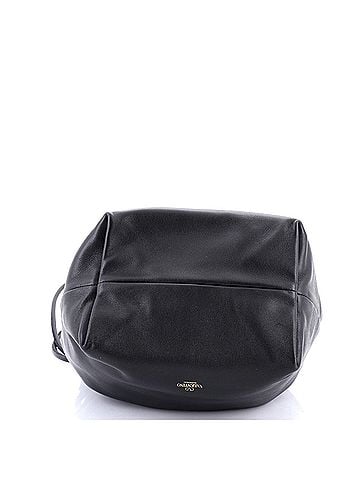 Valentino Garavani VLogo Pouf Bucket Bag Leather Medium (view 2)