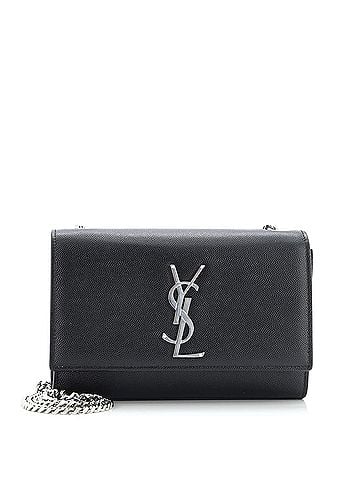 Saint Laurent Classic Monogram Crossbody Bag Grainy Leather Medium (view 1)