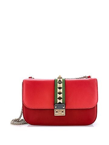 Valentino Garavani Glam Lock Shoulder Bag Leather Medium (view 1)