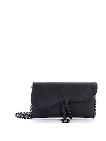 Christian Dior Ultra Matte Saddle Chain Wallet Leather (view 1)