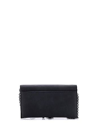 Christian Dior Ultra Matte Saddle Chain Wallet Leather (view 2)