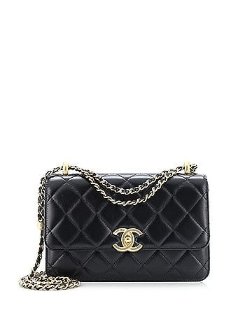 Chanel Perfect Fit Flap Bag Quilted Calfskin Small (view 1)